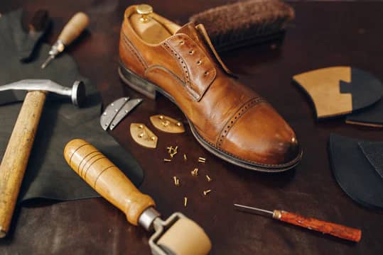 Shoe repair work 1